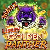 Luxury golden panther
